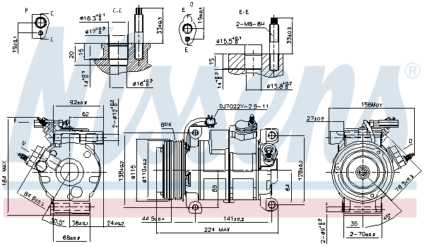 Compressor, air conditioning