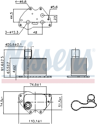 Oil Cooler, engine oil