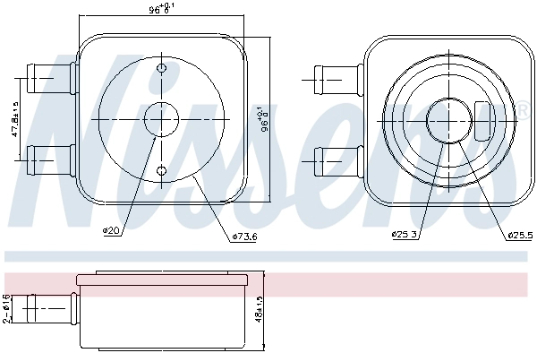 Oil Cooler, automatic transmission
