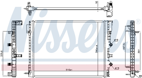 Low Temperature Cooler, charge air cooler