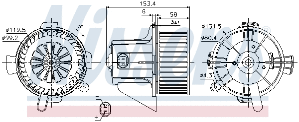 Interior Blower