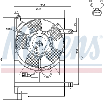 Fan, engine cooling