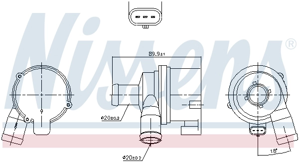 Auxiliary Water Pump (cooling water circuit)