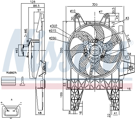 Fan, engine cooling