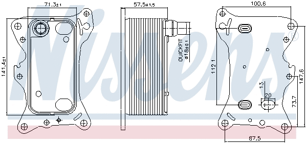 Oil Cooler, engine oil