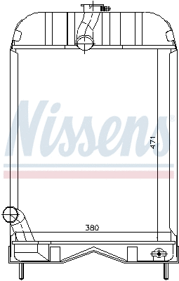 Radiator, engine cooling