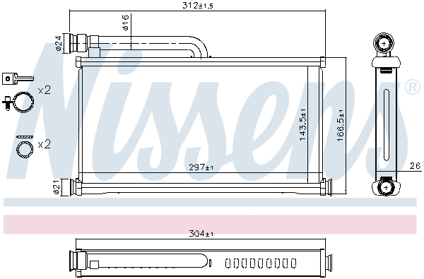 Heat Exchanger, interior heating