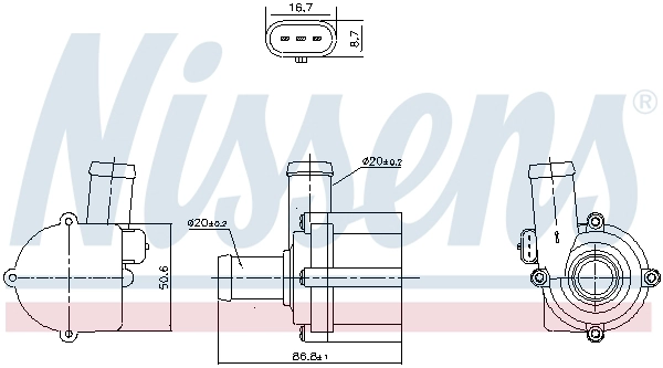 Water Pump, engine cooling