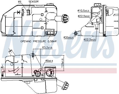 Expansion Tank, coolant