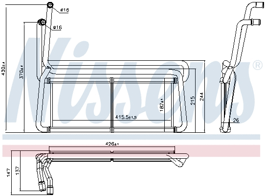 Heat Exchanger, interior heating