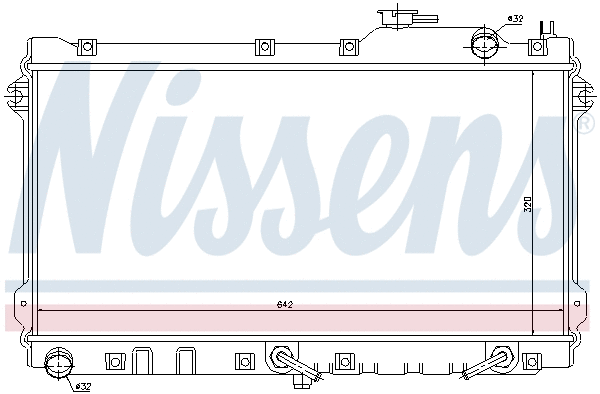 Radiator, engine cooling