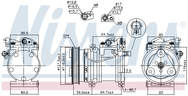 Compressor, air conditioning