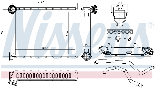 Heat Exchanger, interior heating