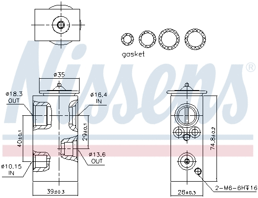 Expansion Valve, air conditioning