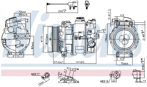 Compressor, air conditioning