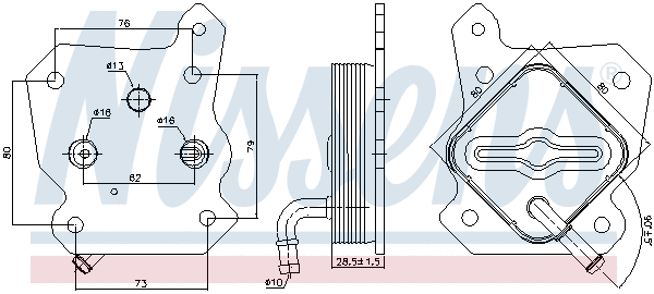 Oil Cooler, engine oil