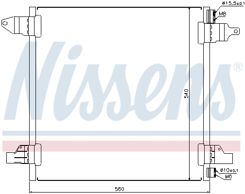 Condenser, air conditioning (94569)