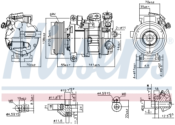 Compressor, air conditioning