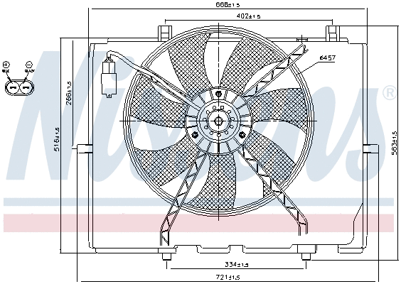 Fan, engine cooling
