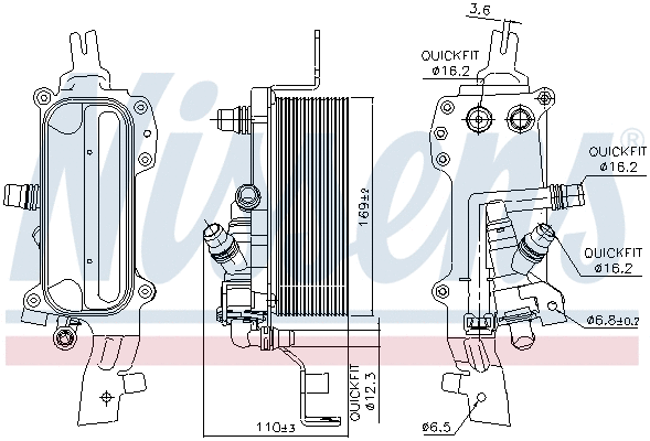 Oil Cooler, automatic transmission