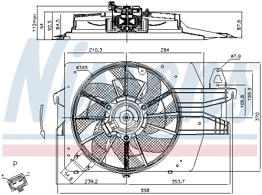 Fan, engine cooling