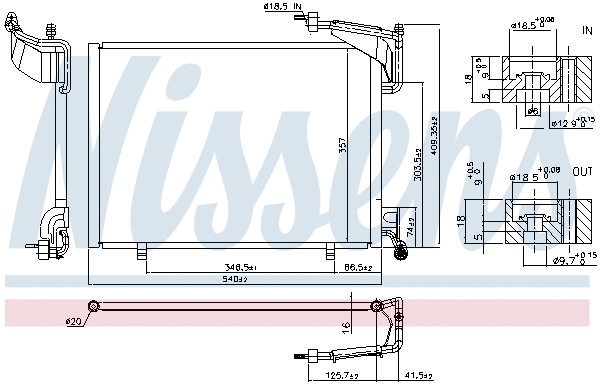 Condenser, air conditioning