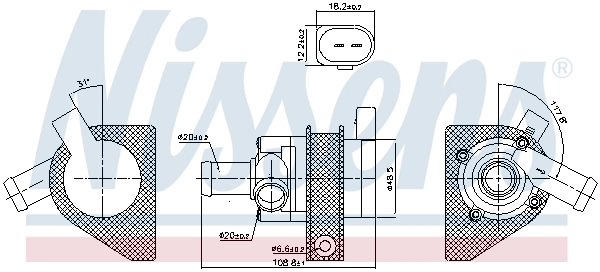 Auxiliary Water Pump (cooling water circuit)