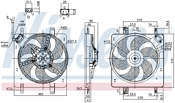 Fan, engine cooling