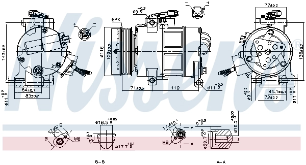 Compressor, air conditioning (890249)