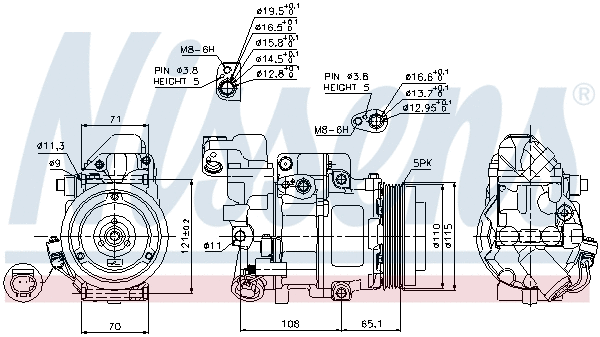 Compressor, air conditioning