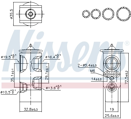 Expansion Valve, air conditioning (999451)
