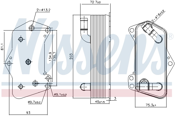 Oil Cooler, automatic transmission