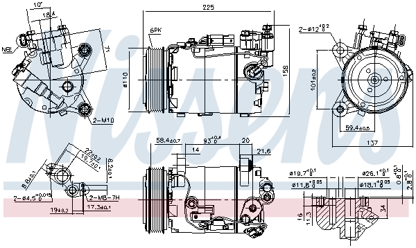 Compressor, air conditioning