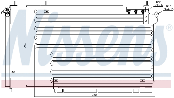 Condenser, air conditioning (94165)