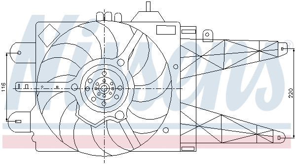 Fan, engine cooling