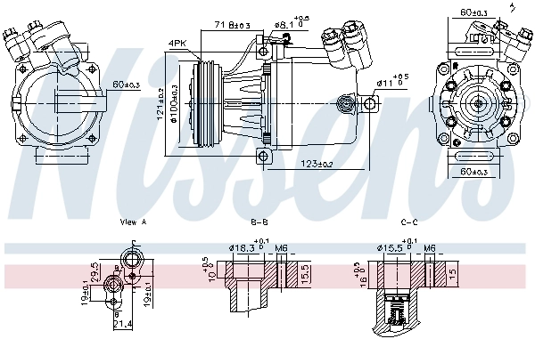 Compressor, air conditioning (890950)