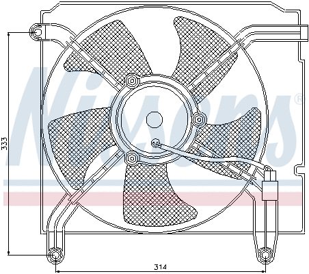Fan, engine cooling