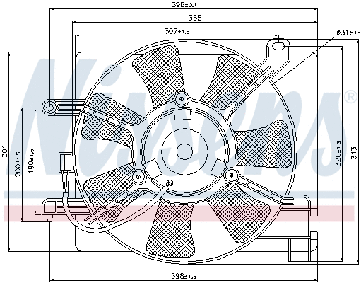 Fan, engine cooling (85347)