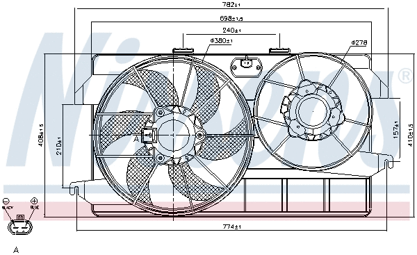 Fan, engine cooling