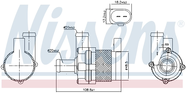 Auxiliary Water Pump (cooling water circuit)