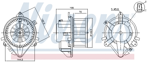 Interior Blower