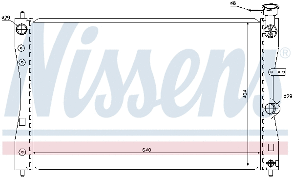 Radiator, engine cooling