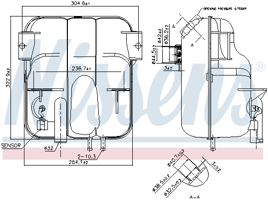 Expansion Tank, coolant