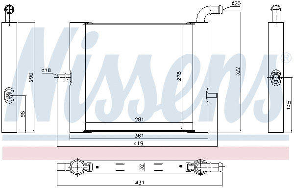 Low Temperature Cooler, charge air cooler