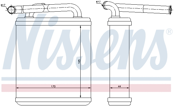 Heat Exchanger, interior heating (77611)