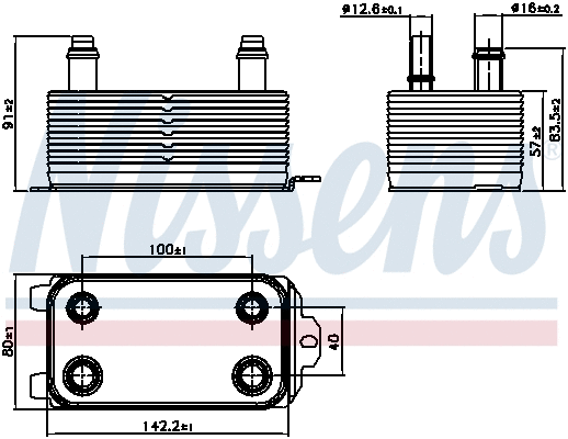 Oil Cooler, automatic transmission