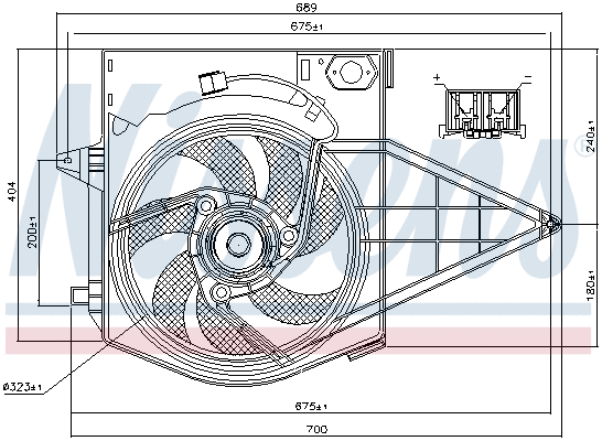 Fan, engine cooling