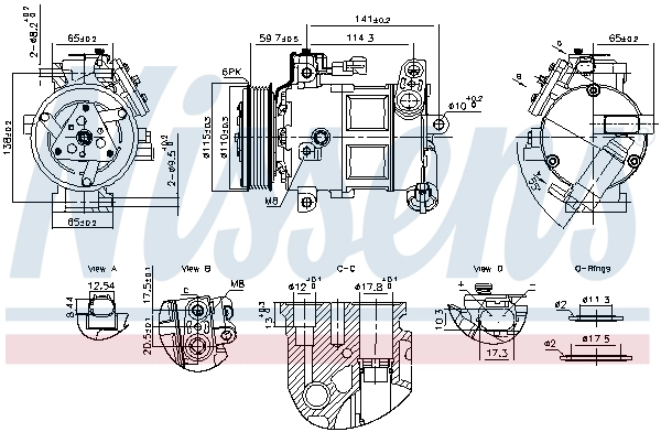 Compressor, air conditioning (891186)