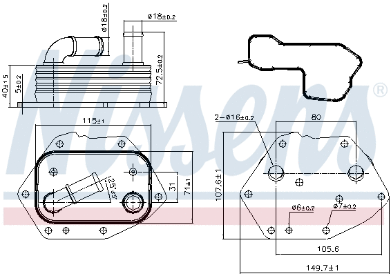 Oil Cooler, engine oil