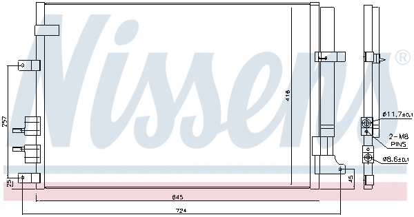 Condenser, air conditioning